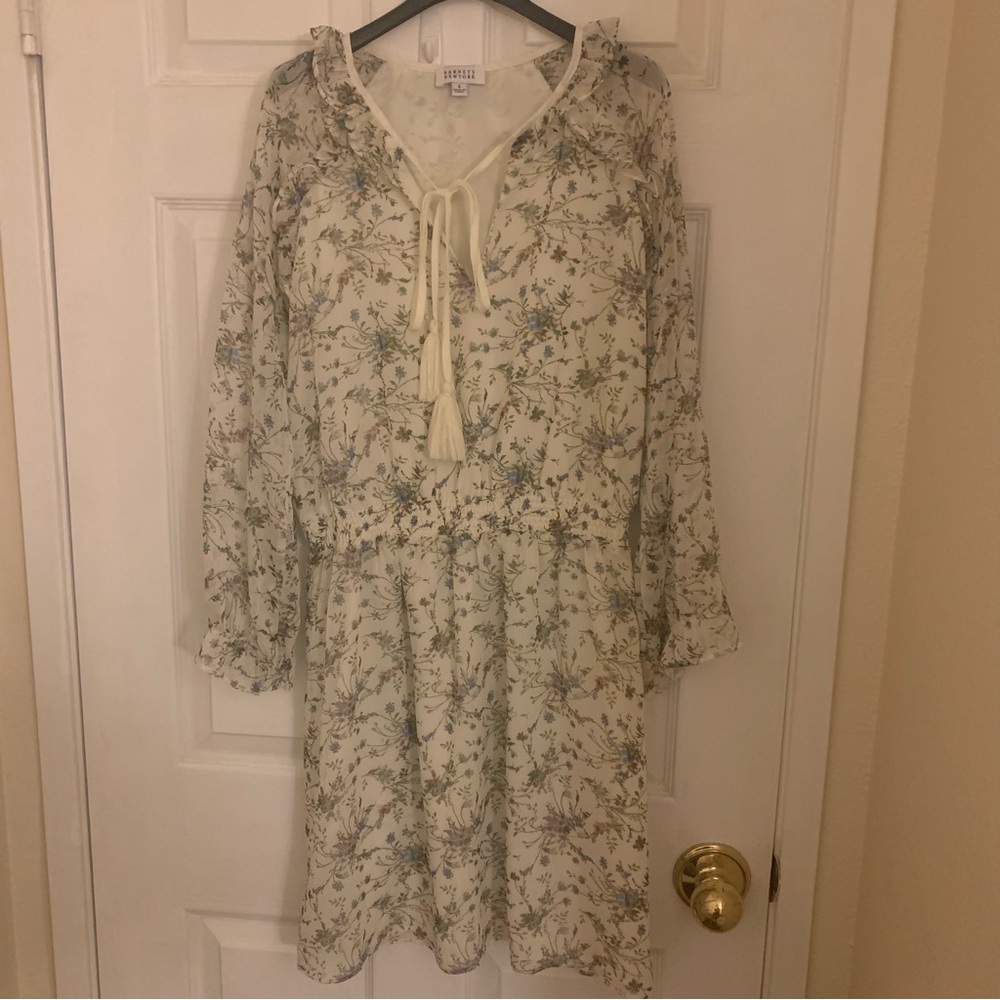 BARNEYS NEW YORK floral pattern flowy dress